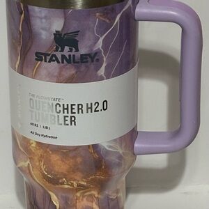 Stanley Purple and Brown Quencher H2.0 Tumbler